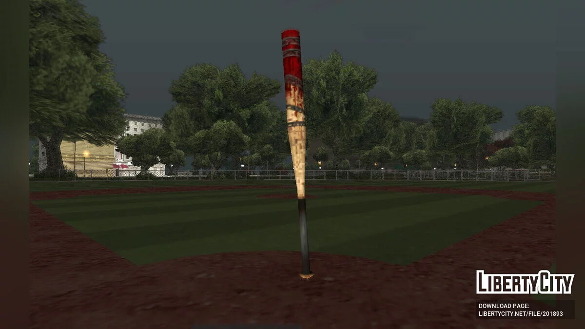 Набор текстур для бейсбольной биты (SA Style) / GTA San Andreas