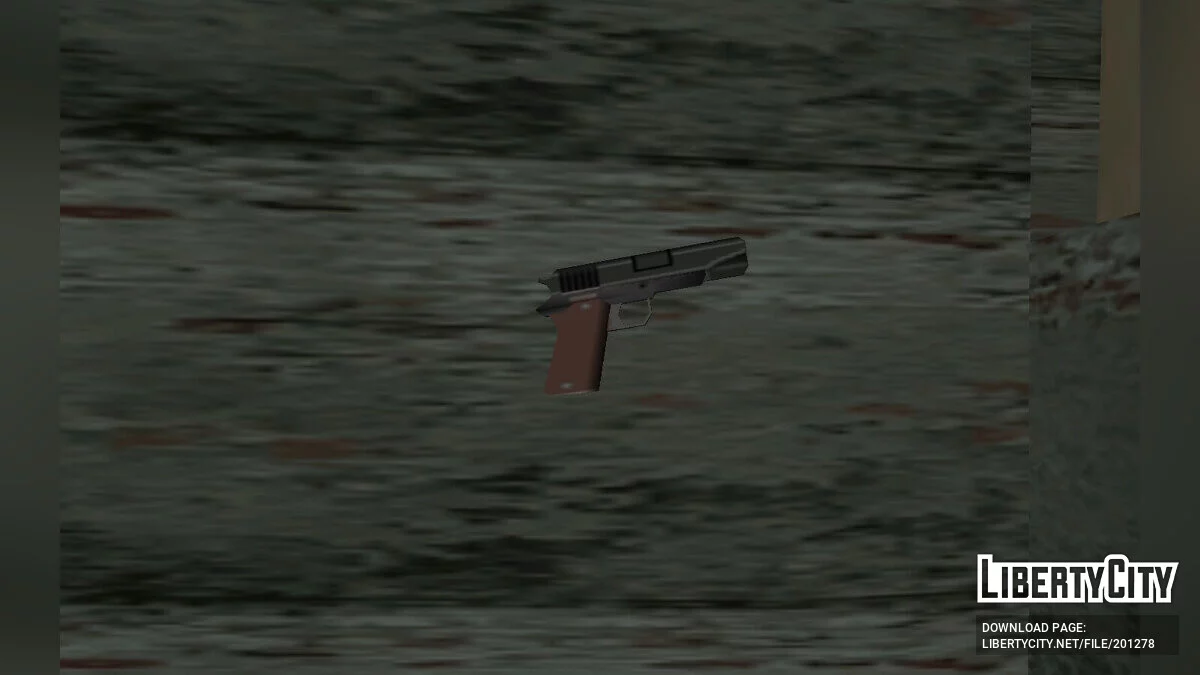 Пак текстур для Colt 1911/Silenced в стиле SA / GTA San Andreas