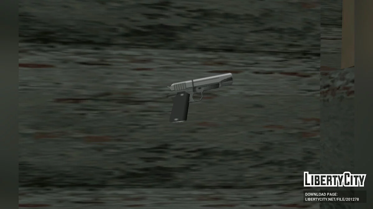 Пак текстур для Colt 1911/Silenced в стиле SA / GTA San Andreas