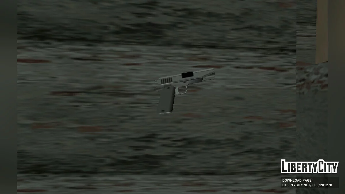 Пак текстур для Colt 1911/Silenced в стиле SA / GTA San Andreas