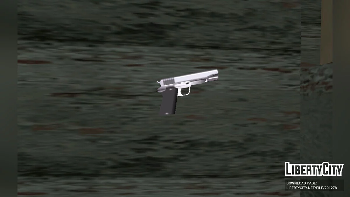 Пак текстур для Colt 1911/Silenced в стиле SA / GTA San Andreas