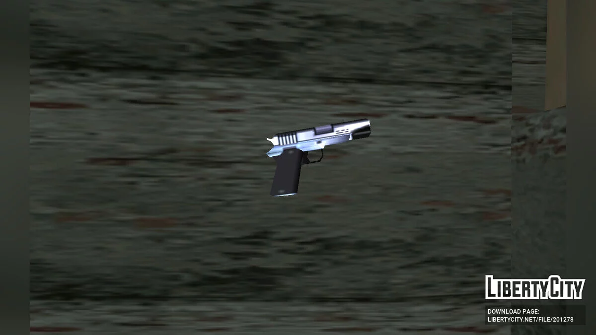 Пак текстур для Colt 1911/Silenced в стиле SA / GTA San Andreas