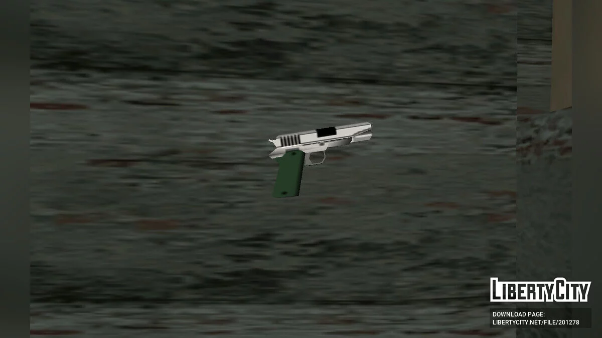 Пак текстур для Colt 1911/Silenced в стиле SA / GTA San Andreas