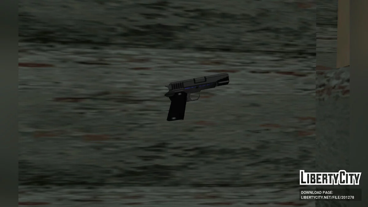 Пак текстур для Colt 1911/Silenced в стиле SA / GTA San Andreas