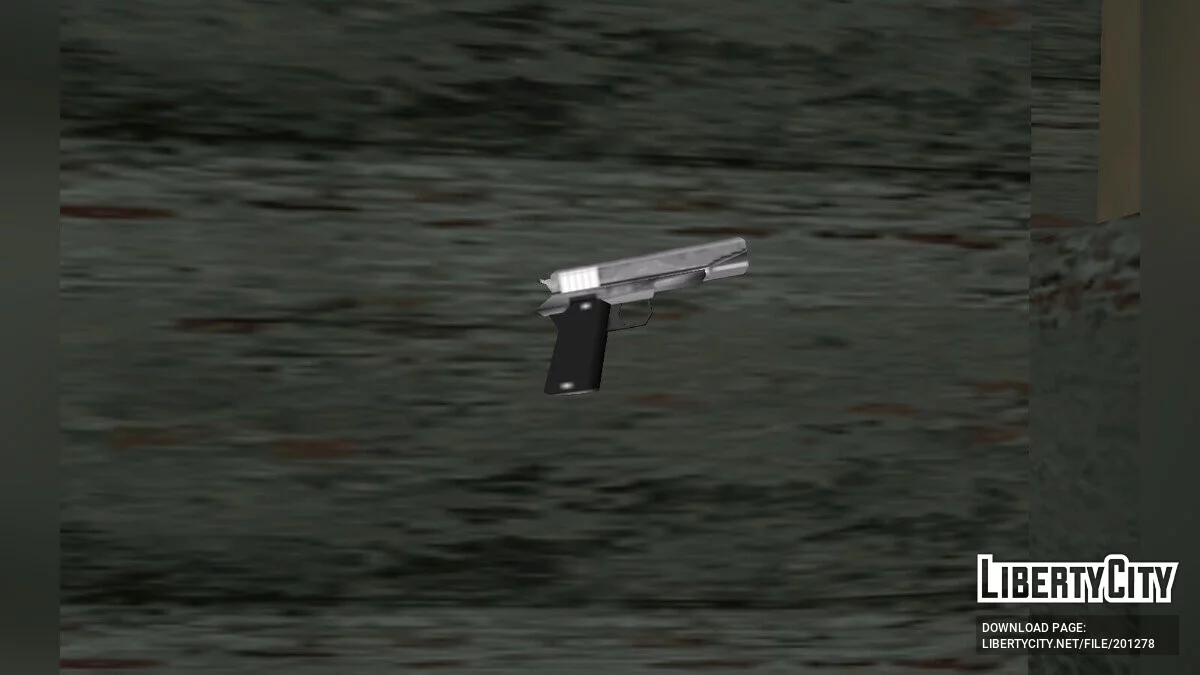 Пак текстур для Colt 1911/Silenced в стиле SA / GTA San Andreas