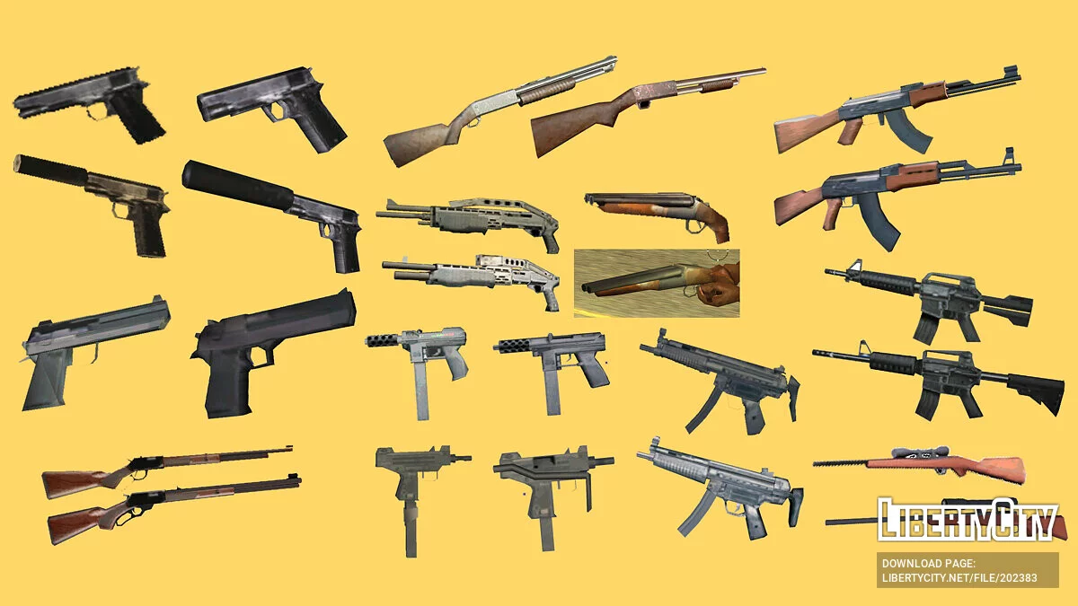 SA Weapon Remastered / GTA San Andreas
