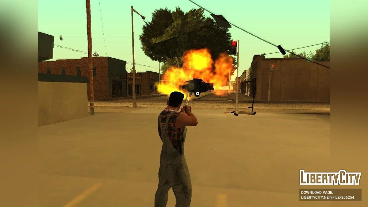 Colt Python и Equalizer  в стиле SA (Ремастер мода) / GTA San Andreas