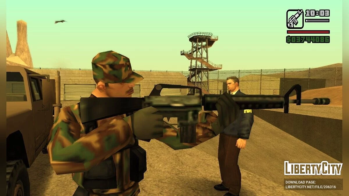 M16 (SA Style) / GTA San Andreas