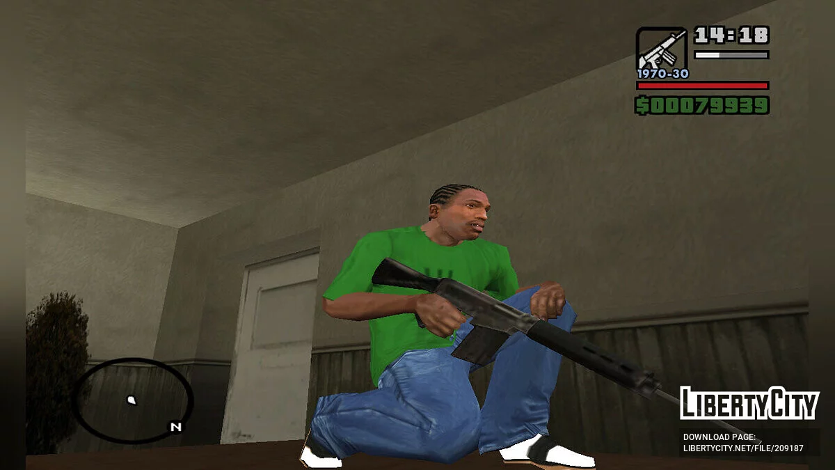 FN FAL Argentino Malvinas (Style SA) / GTA San Andreas