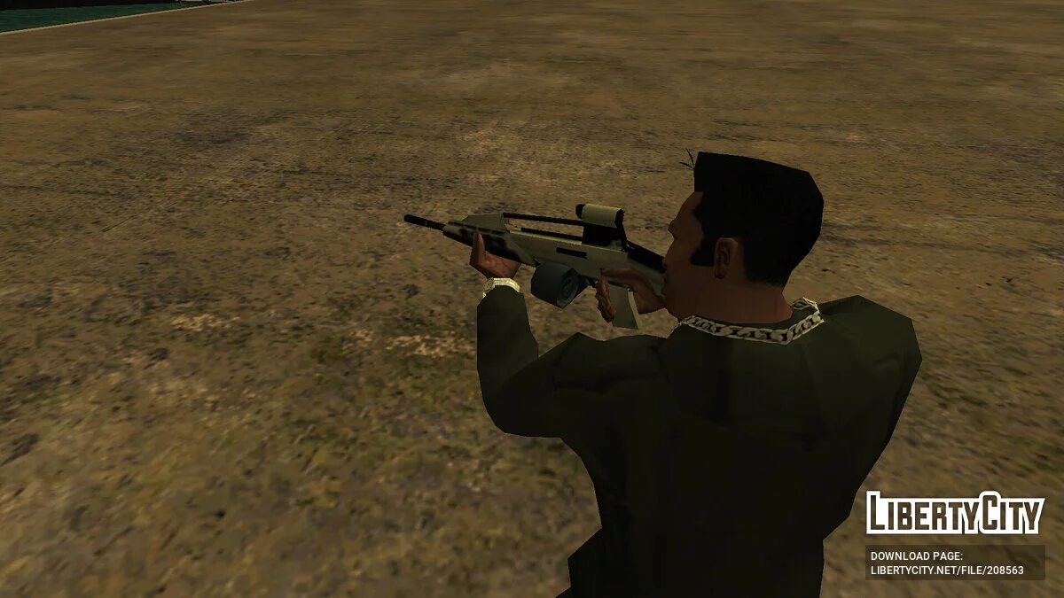 HK XM8 Drum Mag (LQ-SA Style) / GTA San Andreas