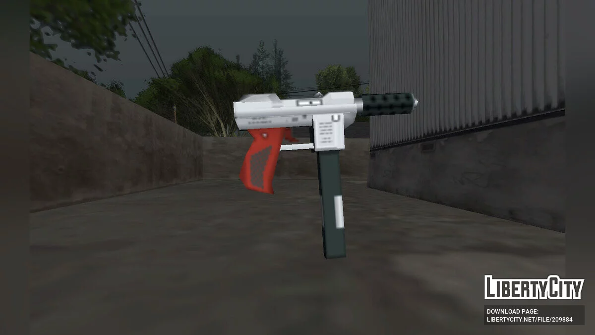 Сборник текстур для TEC-9 в стиле SA / GTA San Andreas