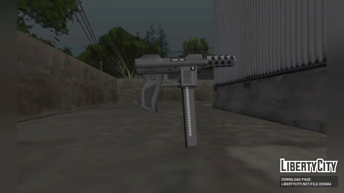 Сборник текстур для TEC-9 в стиле SA / GTA San Andreas