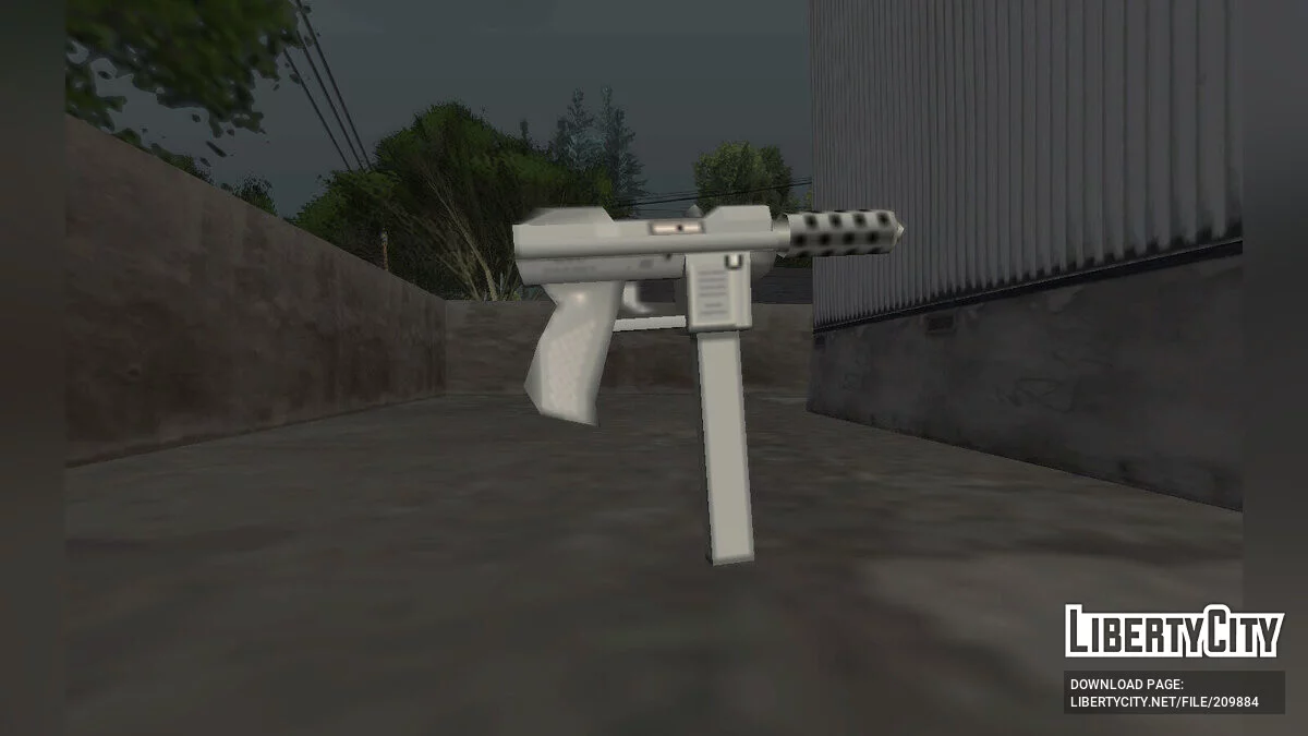 Сборник текстур для TEC-9 в стиле SA / GTA San Andreas