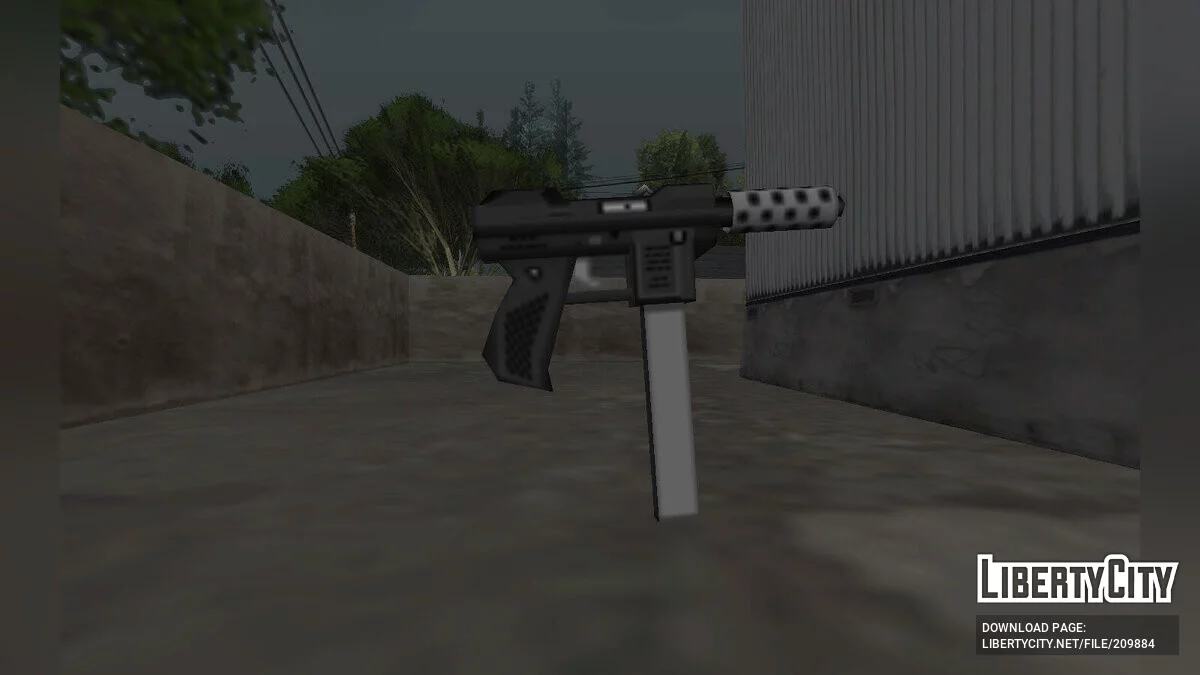 Сборник текстур для TEC-9 в стиле SA / GTA San Andreas