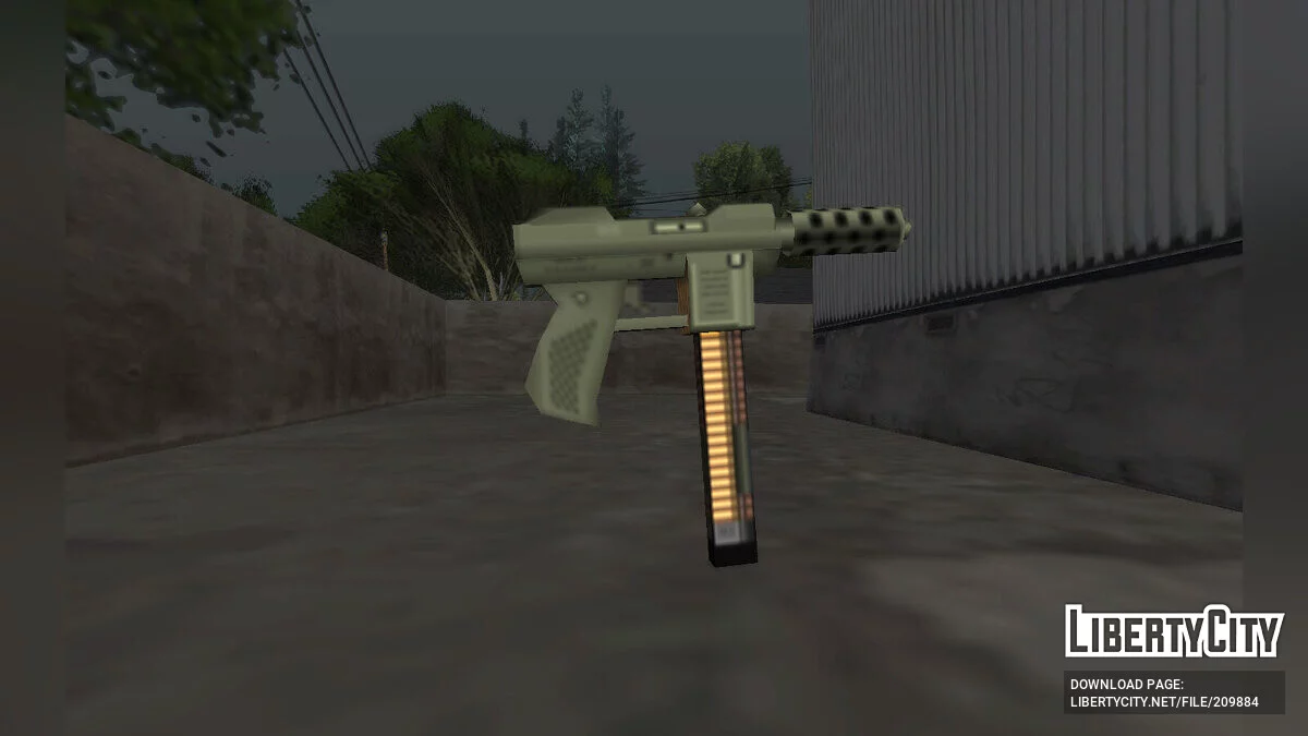 Сборник текстур для TEC-9 в стиле SA / GTA San Andreas