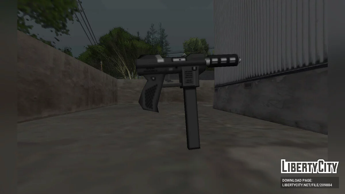 Сборник текстур для TEC-9 в стиле SA / GTA San Andreas
