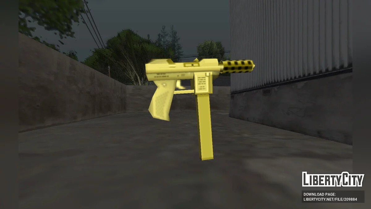 Сборник текстур для TEC-9 в стиле SA / GTA San Andreas
