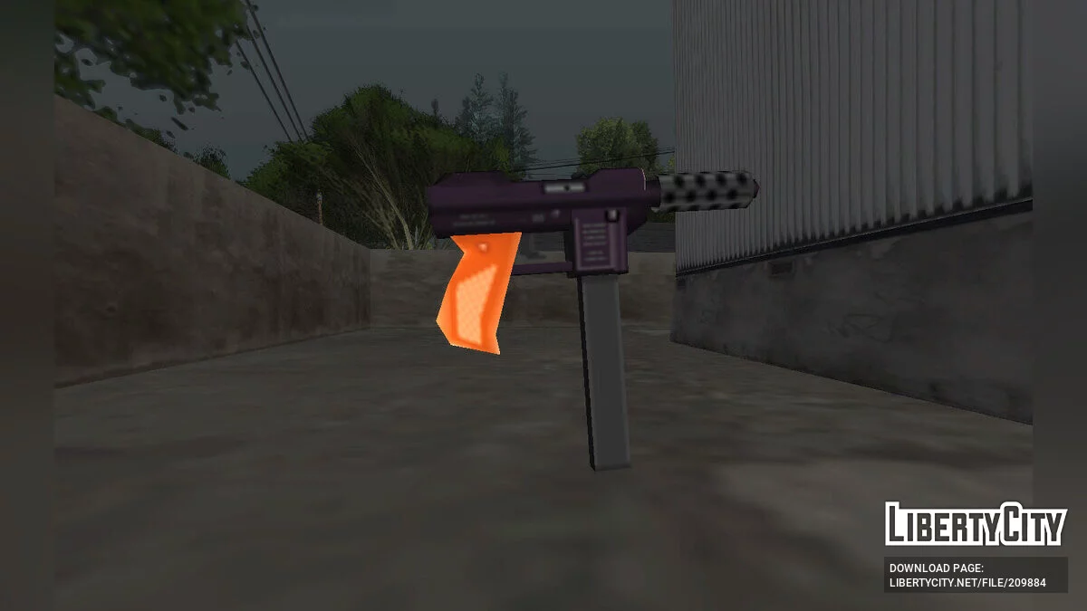 Сборник текстур для TEC-9 в стиле SA / GTA San Andreas