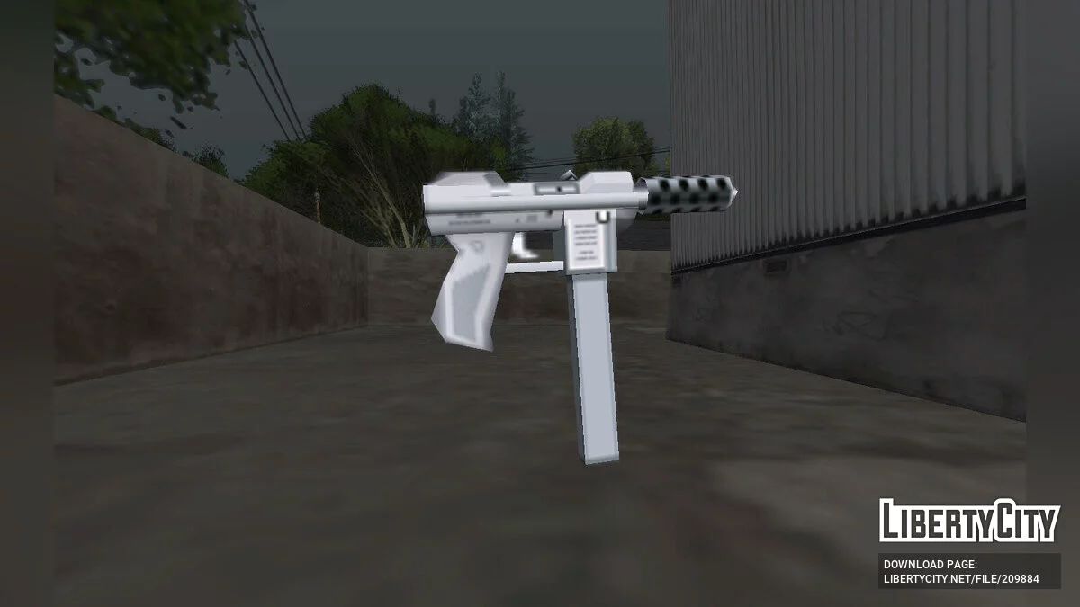 Сборник текстур для TEC-9 в стиле SA / GTA San Andreas