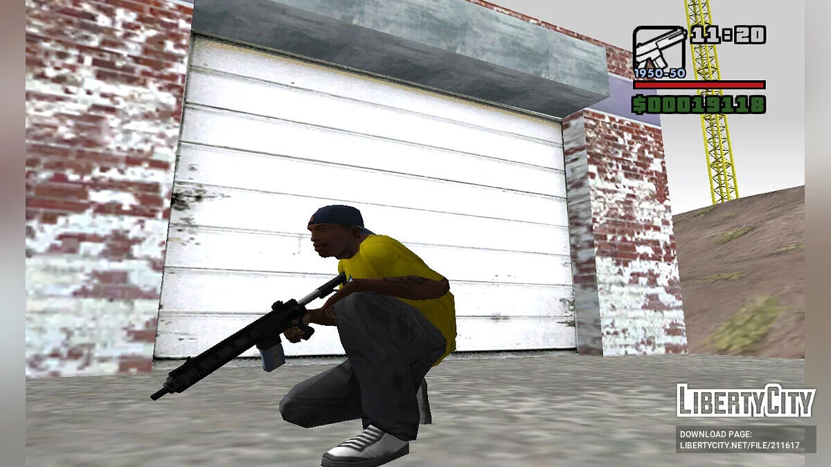Аргентинский Карабин из GTA 5 (в стиле SA) / GTA San Andreas