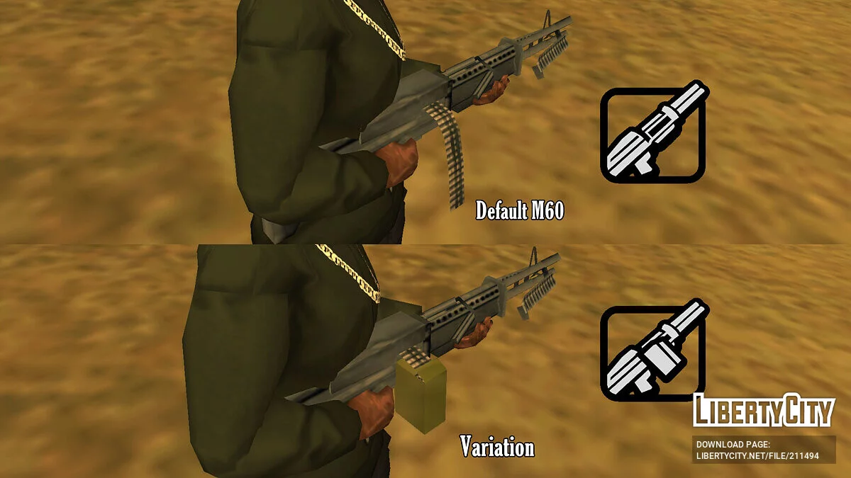 Сборник тяжелого огнестрельного оружия (SA Style) / GTA San Andreas