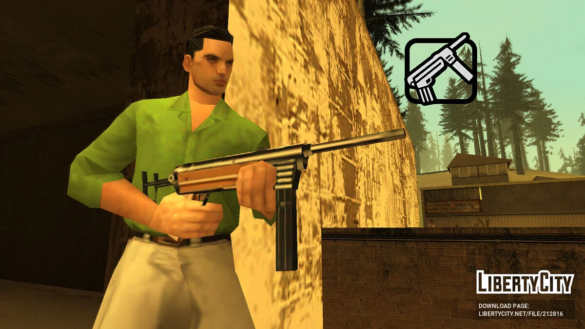 Ретро-пак оружия мафии (SA Style) / GTA San Andreas