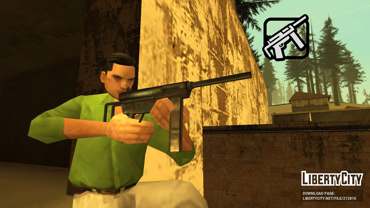 Ретро-пак оружия мафии (SA Style) / GTA San Andreas