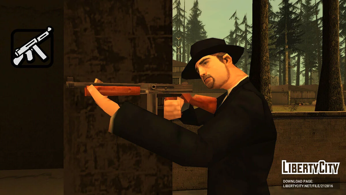 Ретро-пак оружия мафии (SA Style) / GTA San Andreas