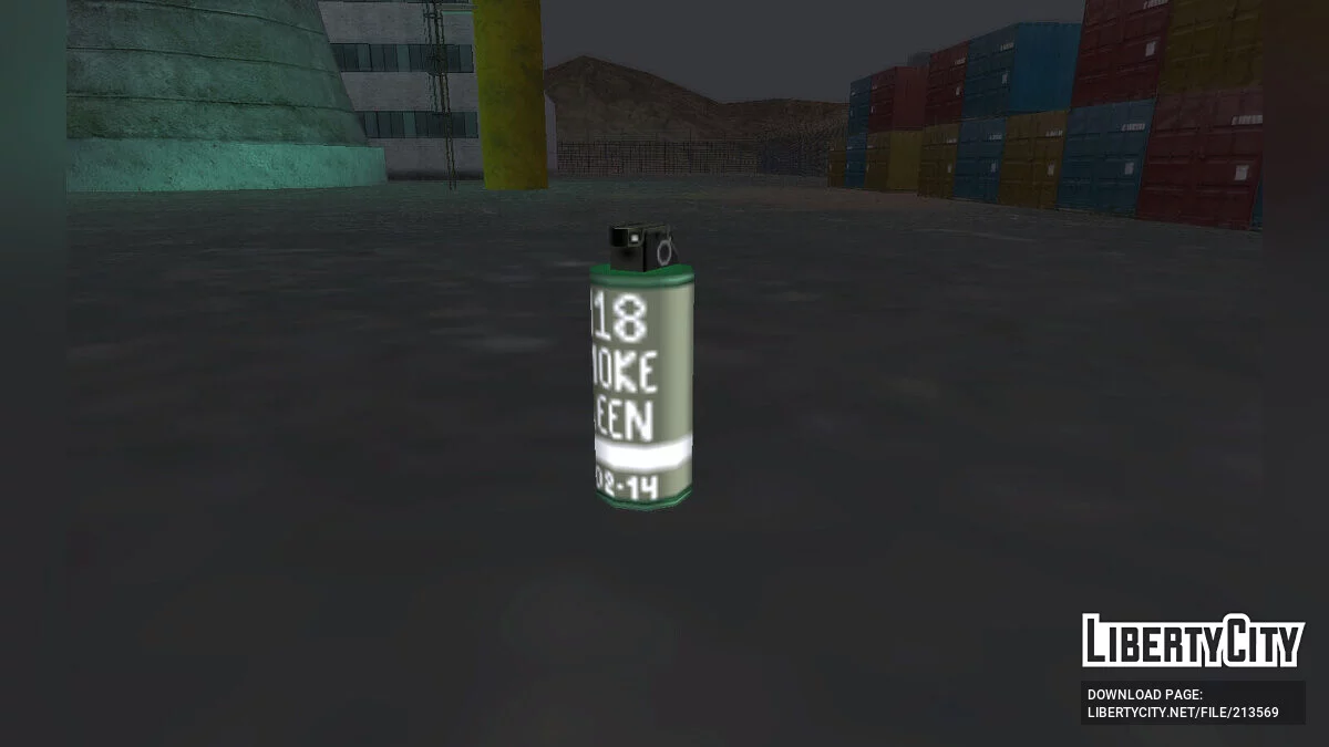Пак новых текстур для гранат в стиле SA / GTA San Andreas