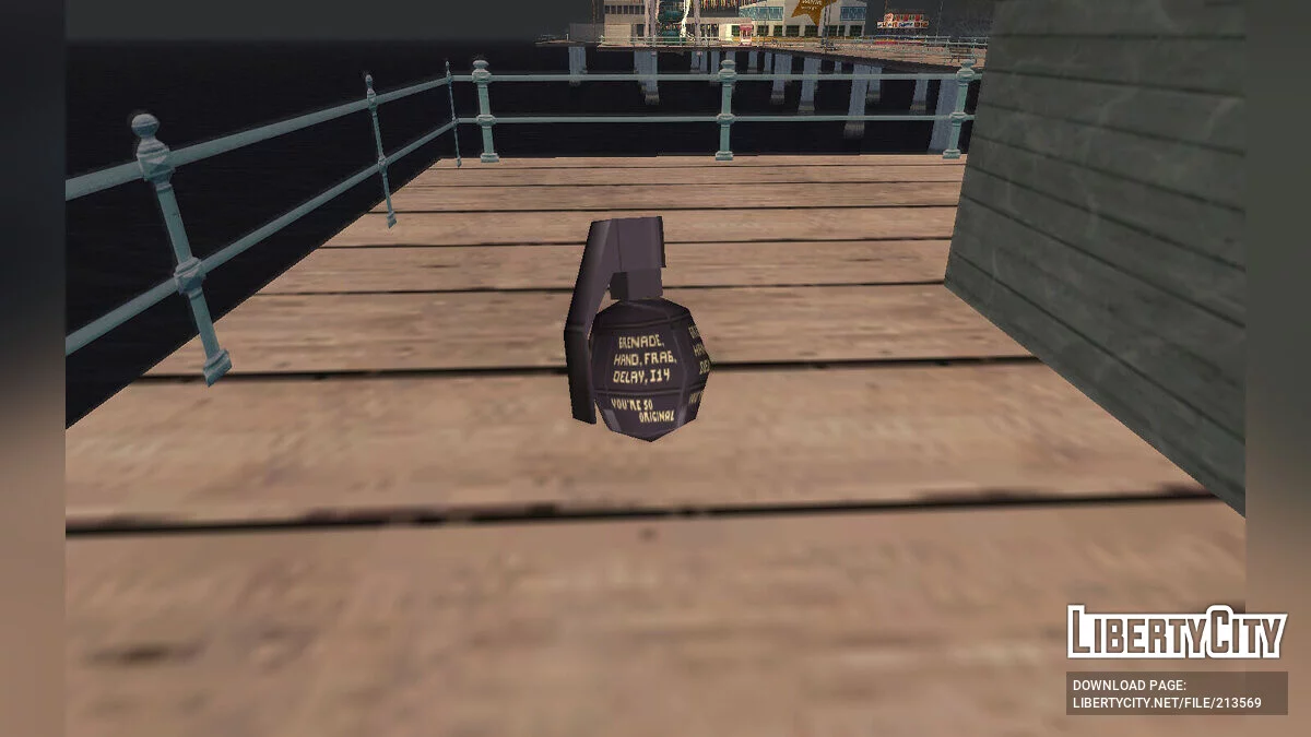 Пак новых текстур для гранат в стиле SA / GTA San Andreas