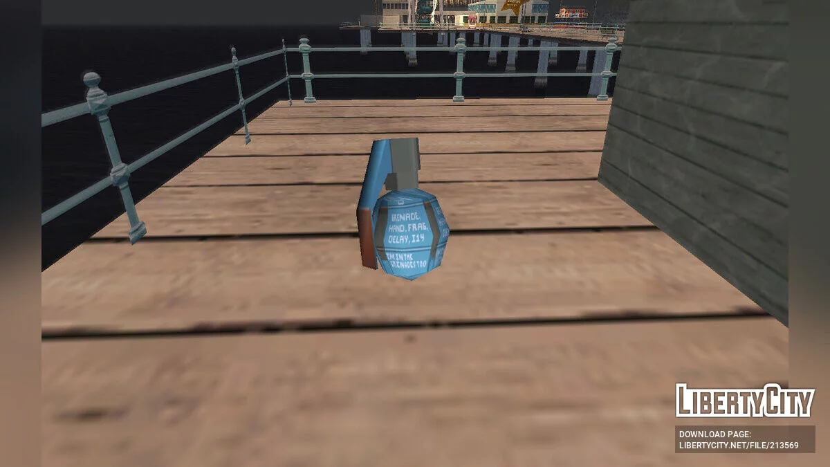 Пак новых текстур для гранат в стиле SA / GTA San Andreas