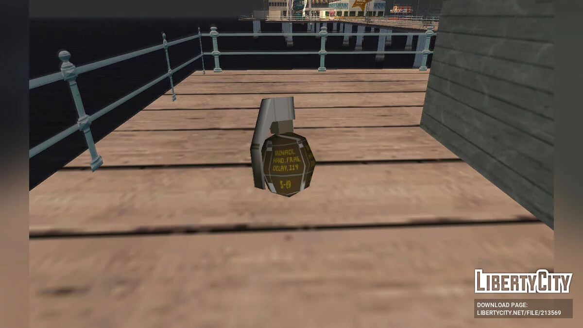 Пак новых текстур для гранат в стиле SA / GTA San Andreas
