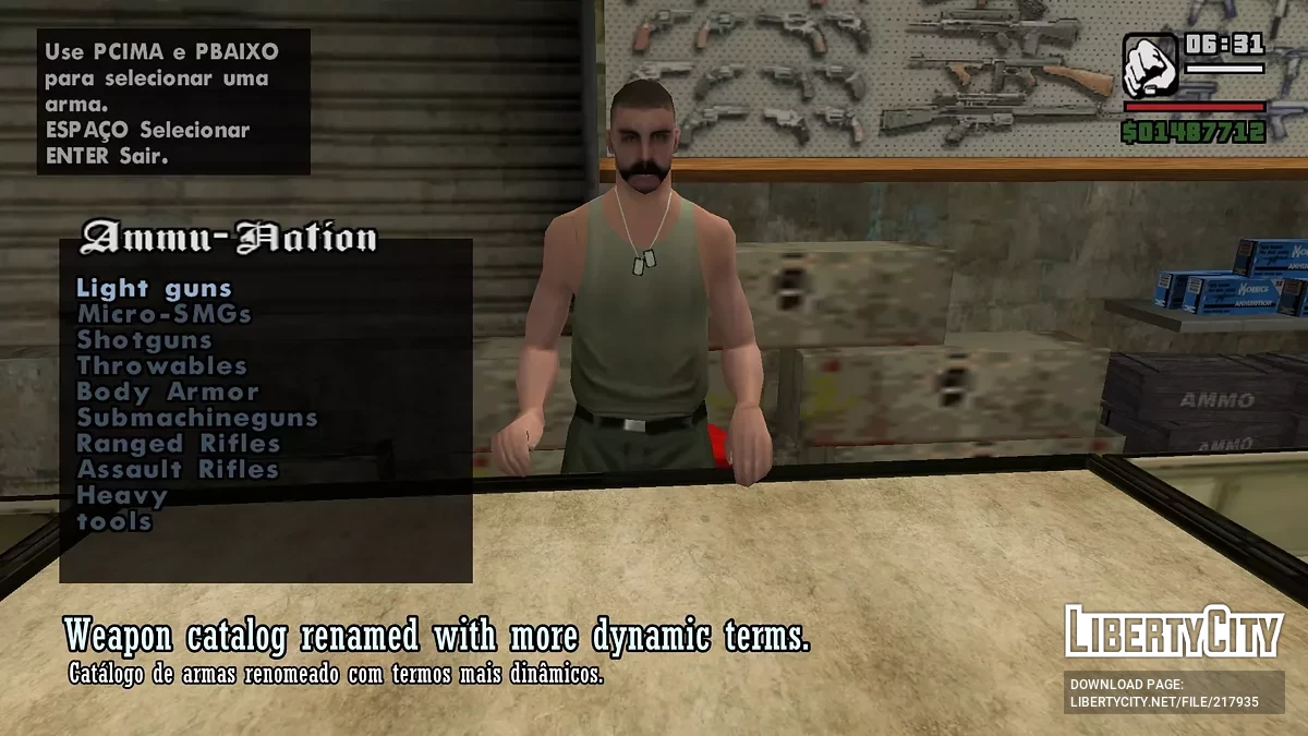 TZEP - The Zarmandreas Project / GTA San Andreas