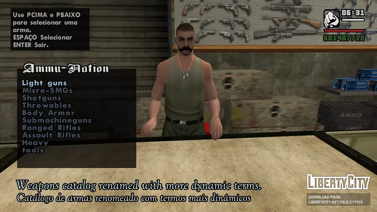 TZEP - The Zarmandreas Project [U10.23Fx] / GTA San Andreas