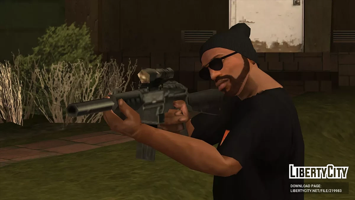 M4 укороченная с глушителем / GTA San Andreas