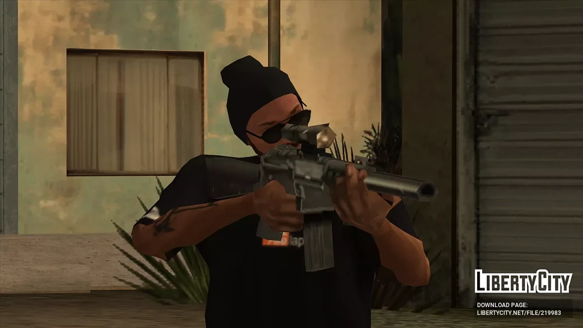 M4 укороченная с глушителем / GTA San Andreas