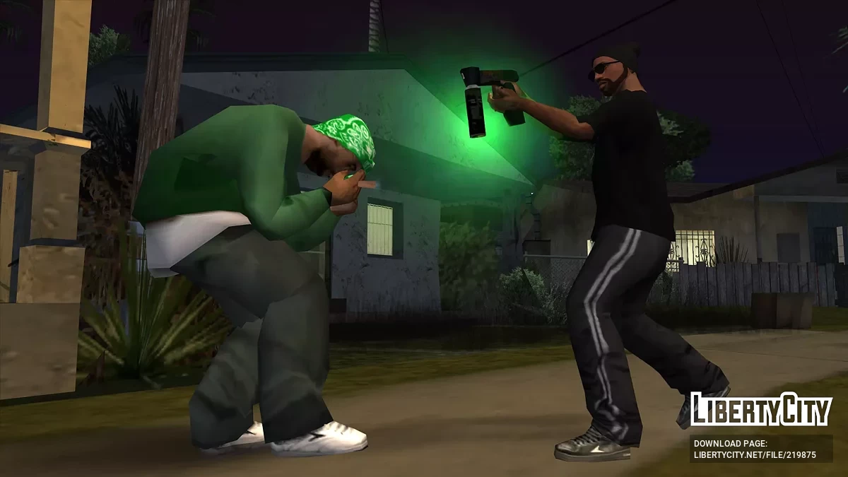 Пистолет для баллончика / GTA San Andreas