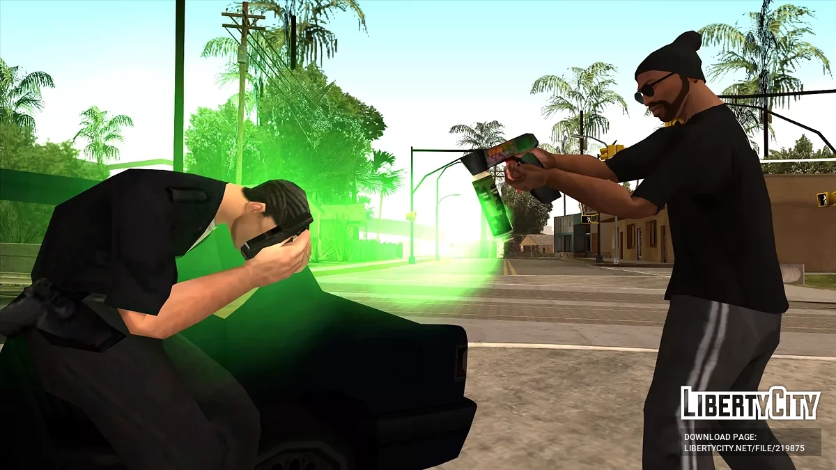 Пистолет для баллончика / GTA San Andreas