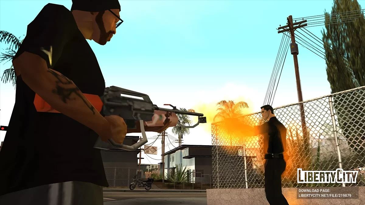 Ручной огнемёт / GTA San Andreas