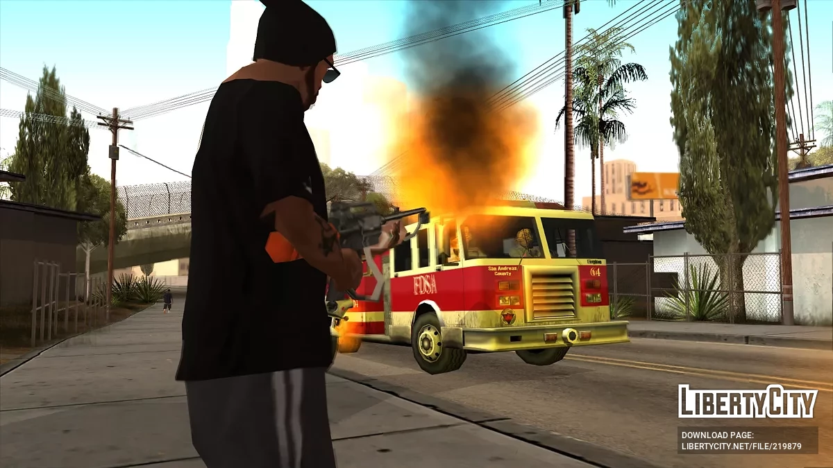 Ручной огнемёт / GTA San Andreas