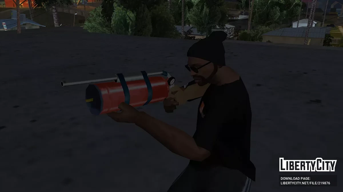 Самодельная пневматическая винтовка / GTA San Andreas