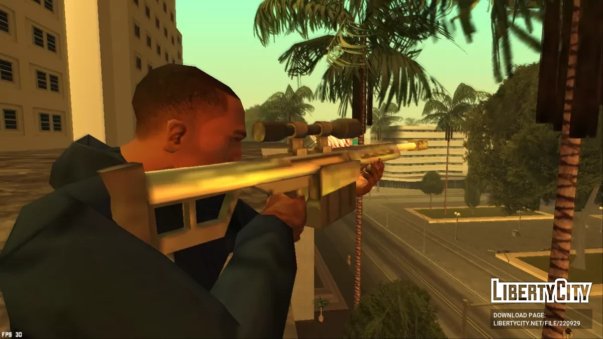 Забытое оружие: Barrett M82 / GTA San Andreas