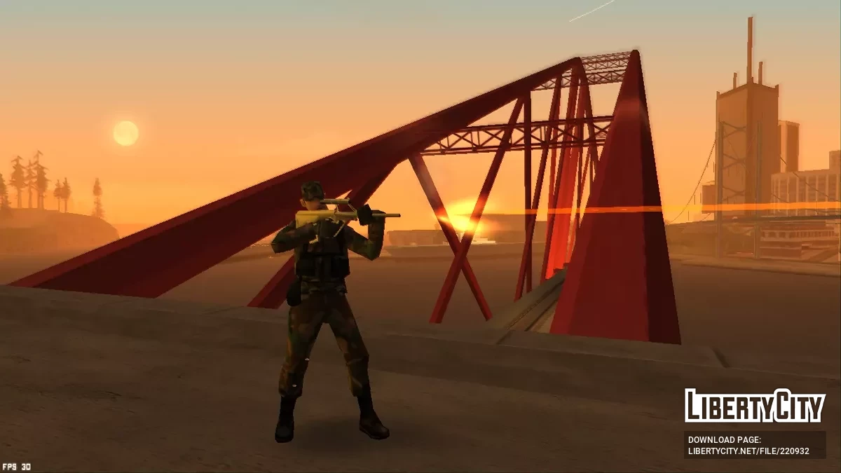 Забытое оружие: Steyr AUG / GTA San Andreas
