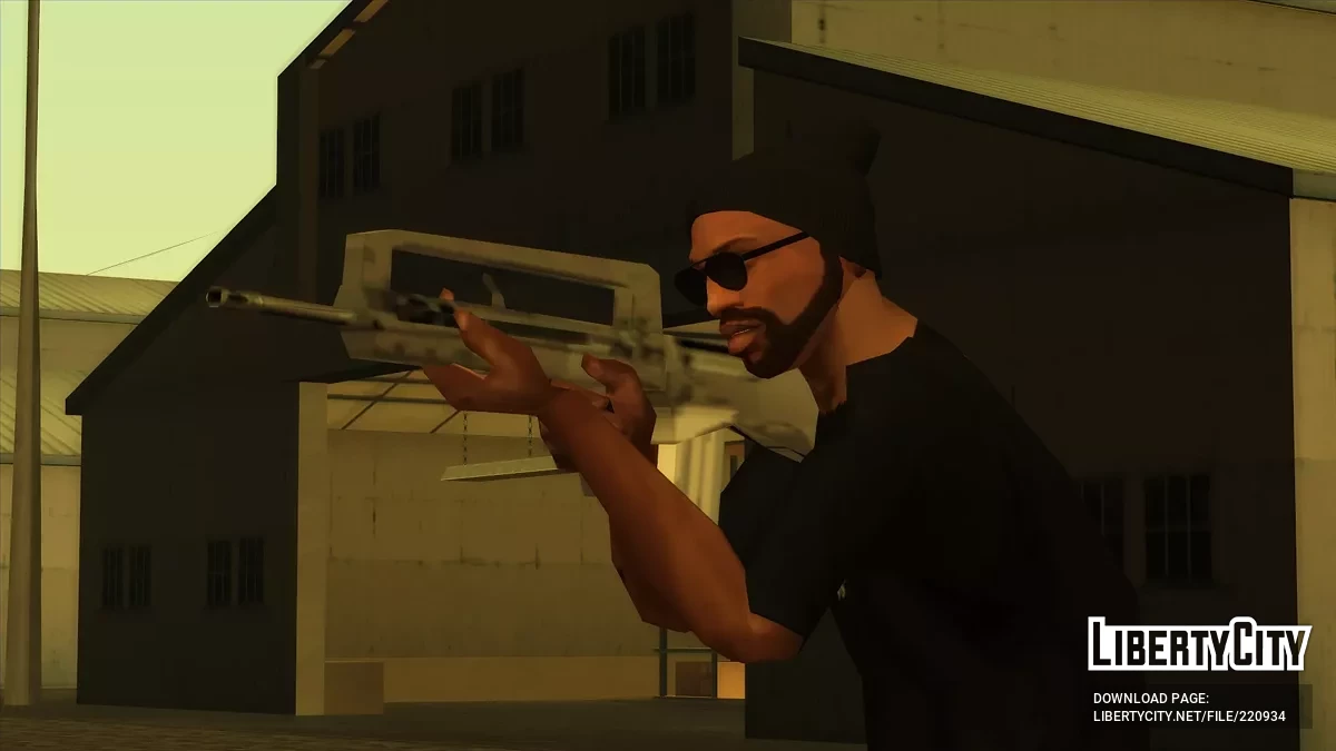 M/AR/SCAR/FAMAS Gun-Pack (SA-Style) / GTA San Andreas