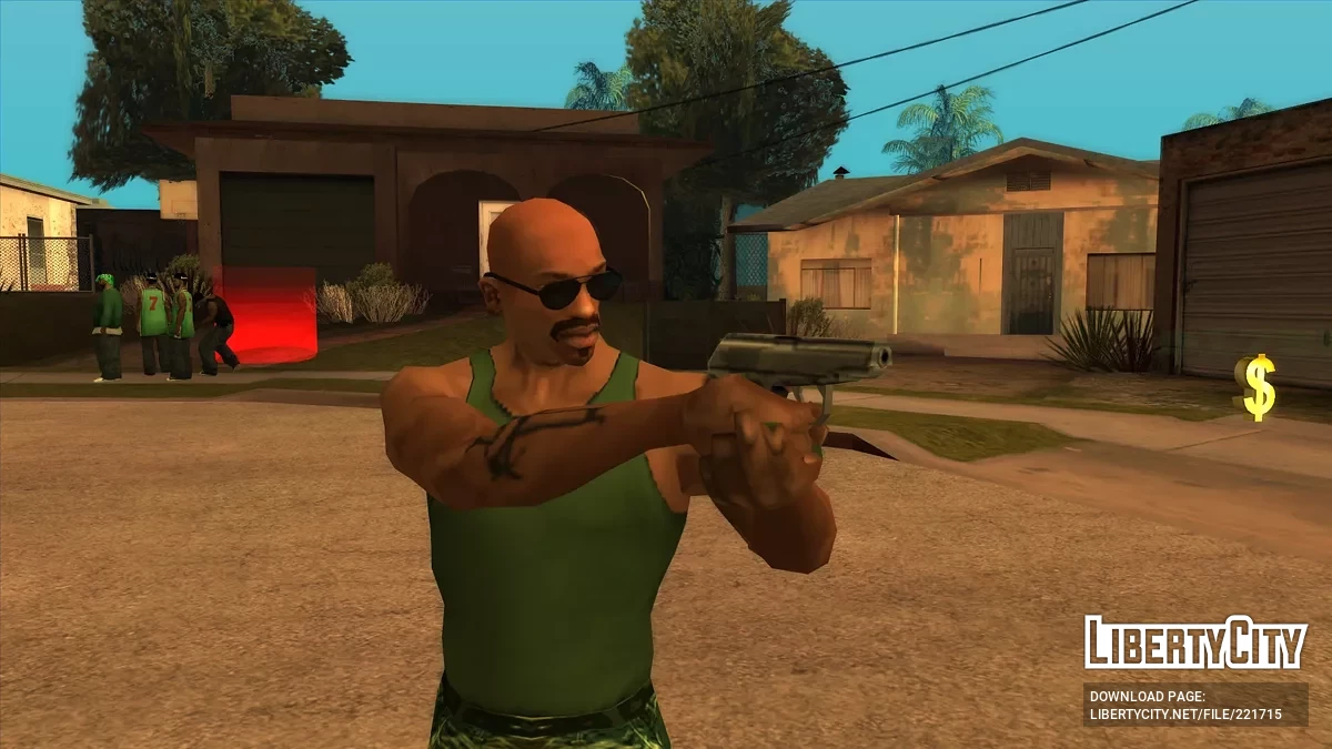 Пистолет Макарова (SA-Style) + Звук / GTA San Andreas
