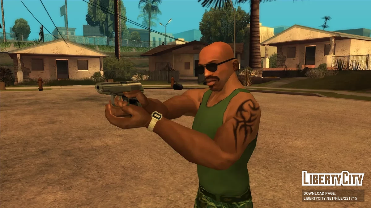 Пистолет Макарова (SA-Style) + Звук / GTA San Andreas