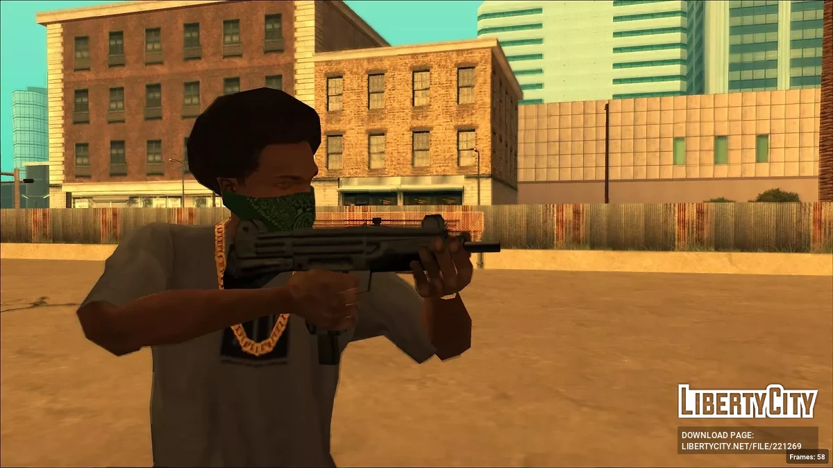VC UZI Remaster (Вот чёрт, опять по новой) / GTA San Andreas