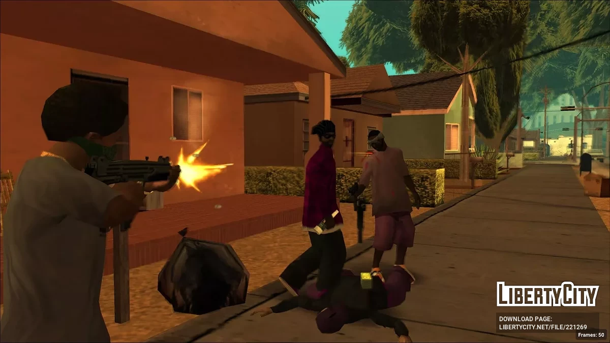 VC UZI Remaster (Вот чёрт, опять по новой) / GTA San Andreas