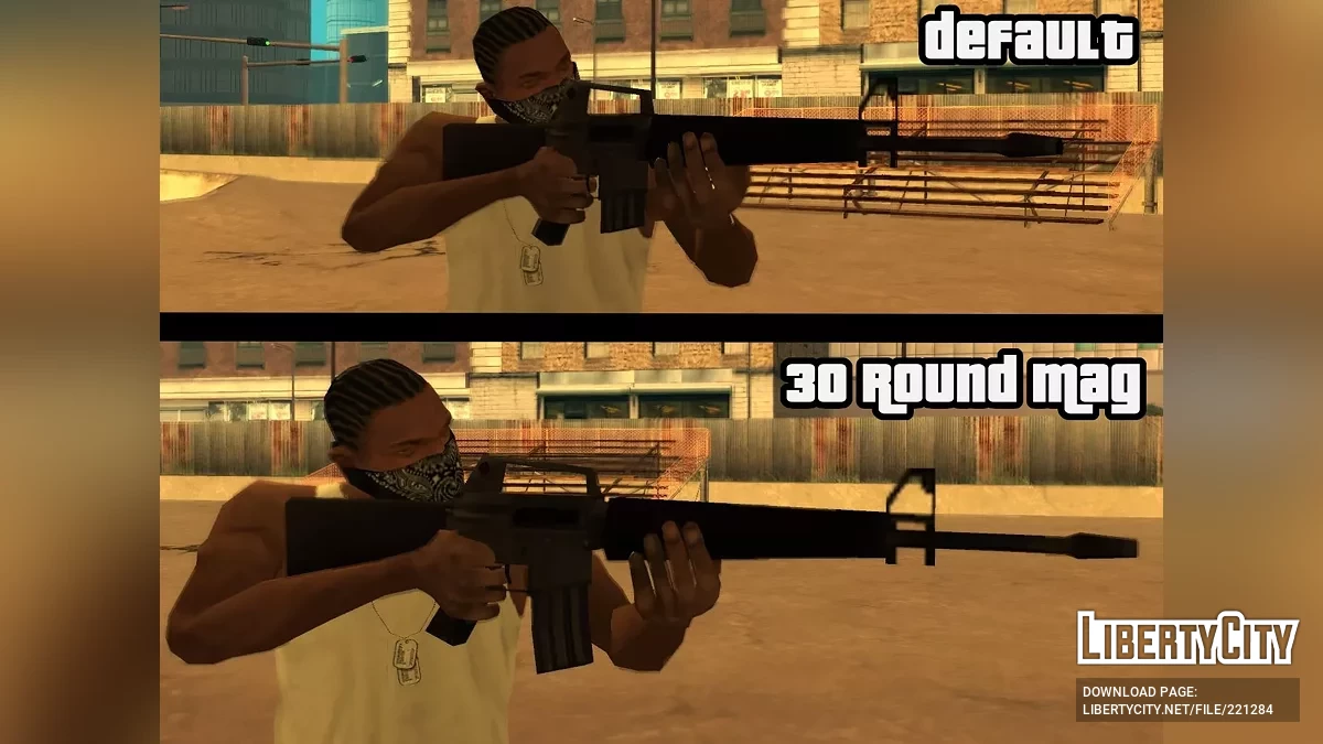 VCS M16 Remaster (SA Style) / GTA San Andreas