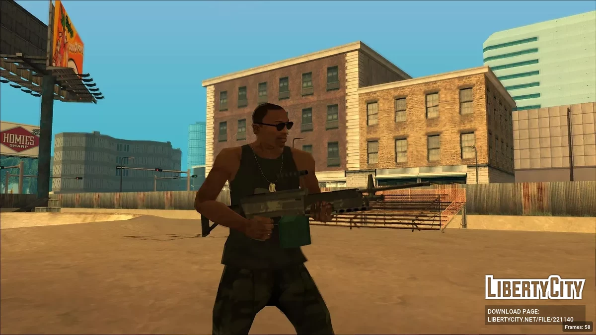 VCS M249 Remaster (SA Style) / GTA San Andreas